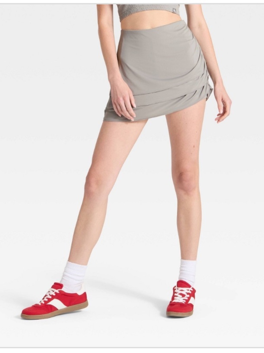Women's Game Day Layered Skort - JoyLab™ Gray Sz M NWT